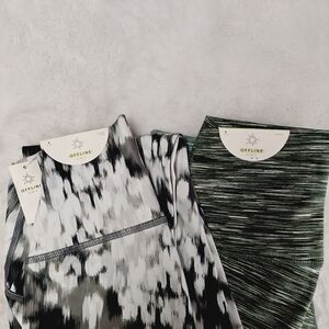 New Offline By Aerie  Bundle of 2 The Hugger High Waisted Ombre Leggings P2259